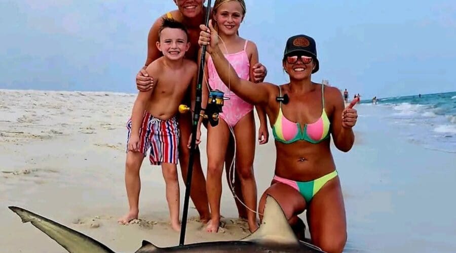 LAND BASED SHARK FISHING