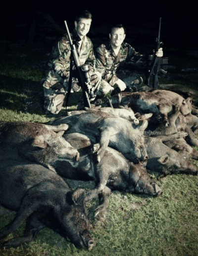 night vision hog hunting in florida