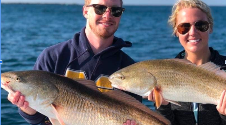 Catching Redfish in Mississippi