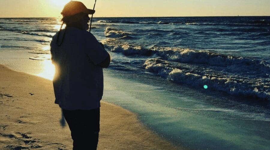Summer Surf Fishing in the Northern Gulf of America